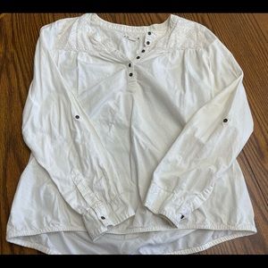 Ruff Hewn Blouse Elastic Waist